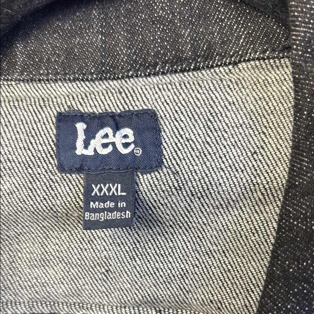 Lee Black Lightweight Jean Jacket - Picture 3 of 6